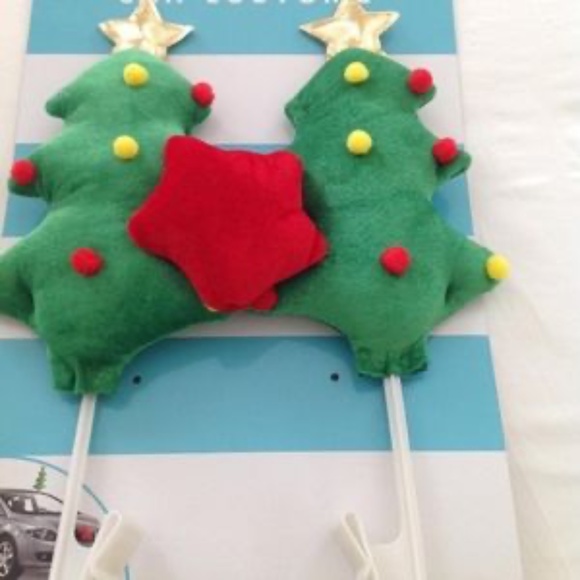 💲SALE💲 NIP Christmas Tree with Red Star Nose Car Costume - Picture 3 of 5